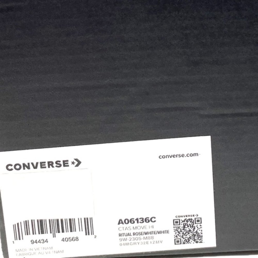 Converse Chuck Taylor Move Platform Sneakers Ritual Rose Hi Canvas Women A06136C - Picture 9 of 11